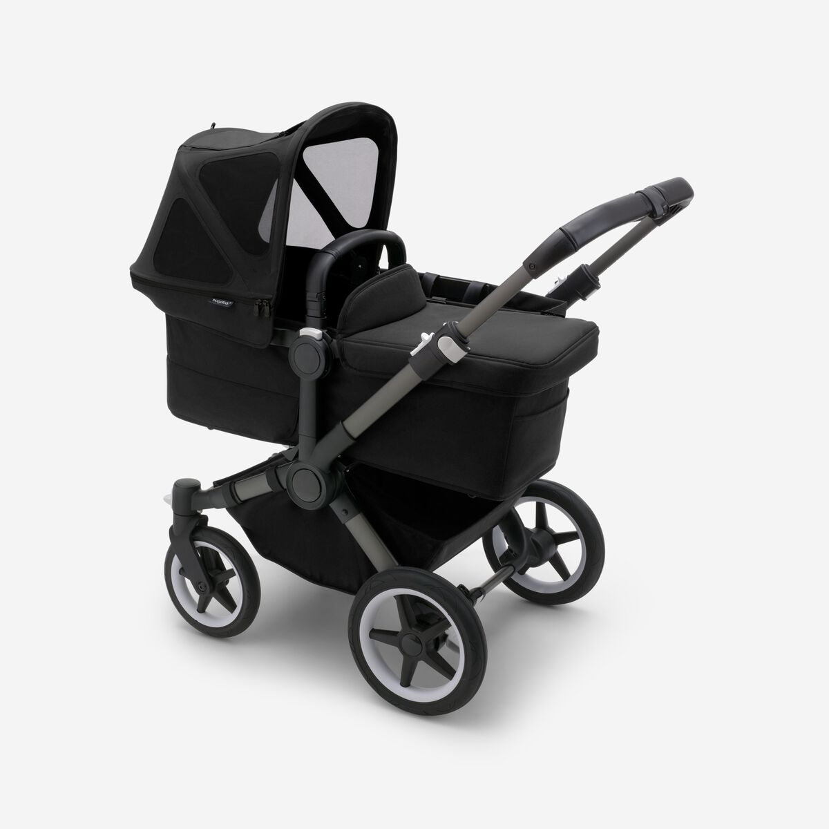 Bugaboo Donkey breezy Sun canopy Midnight black Капюшон на коляску