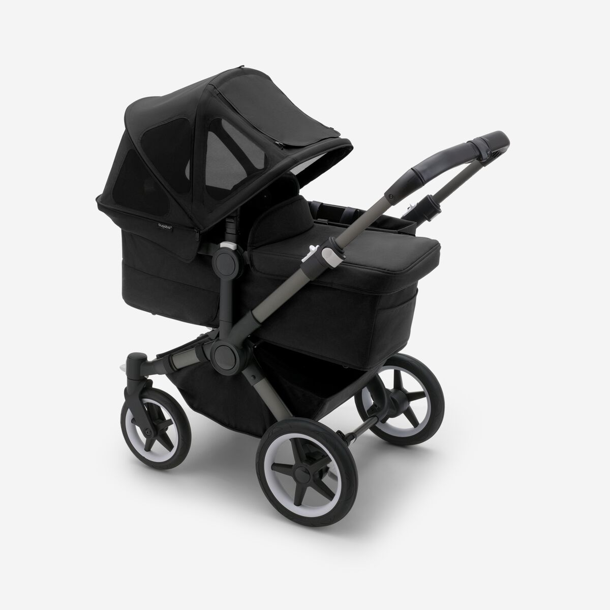 Bugaboo Donkey breezy Sun canopy Midnight black Капюшон на коляску