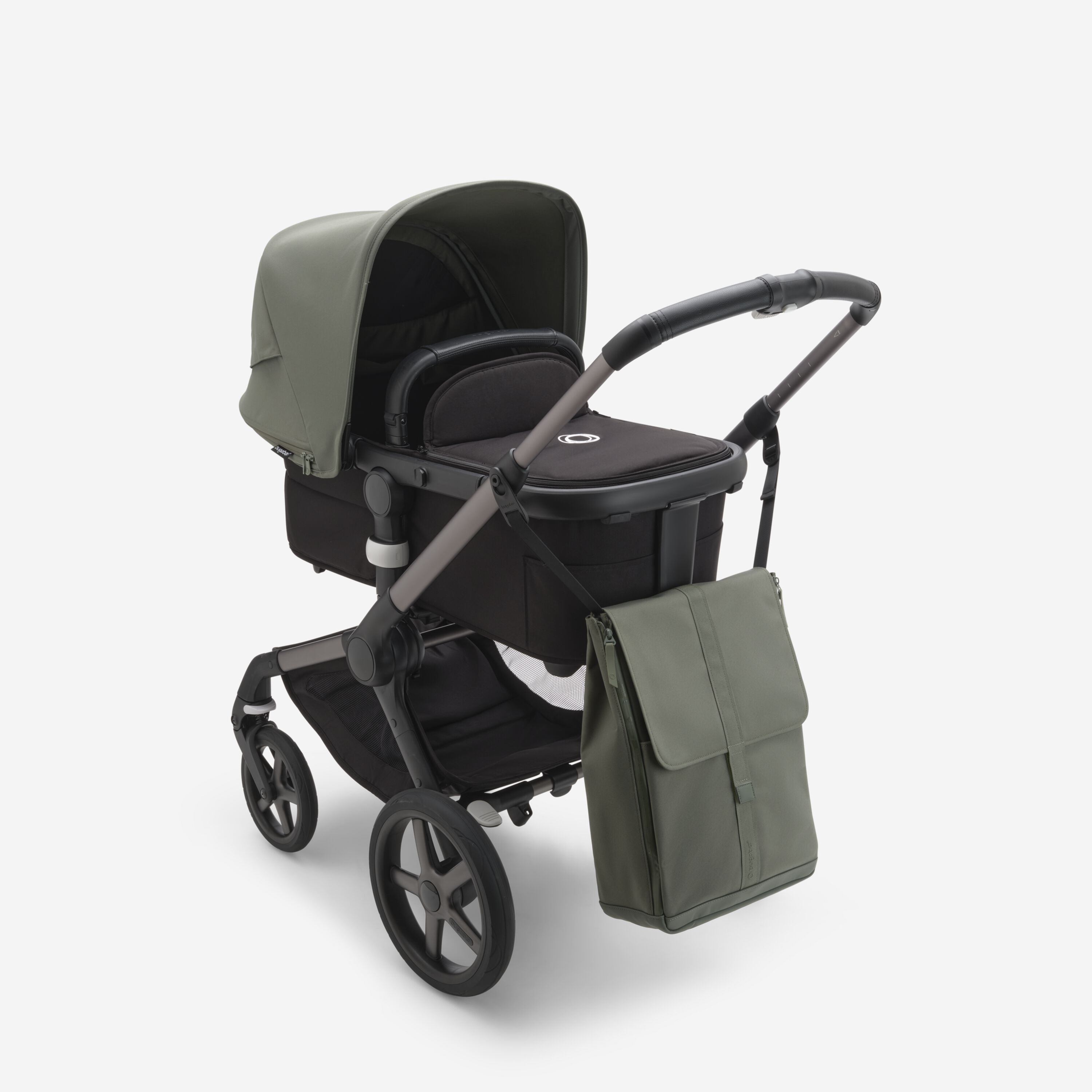 Bugaboo ratu soma ar pārtinamo virsmu Forest green