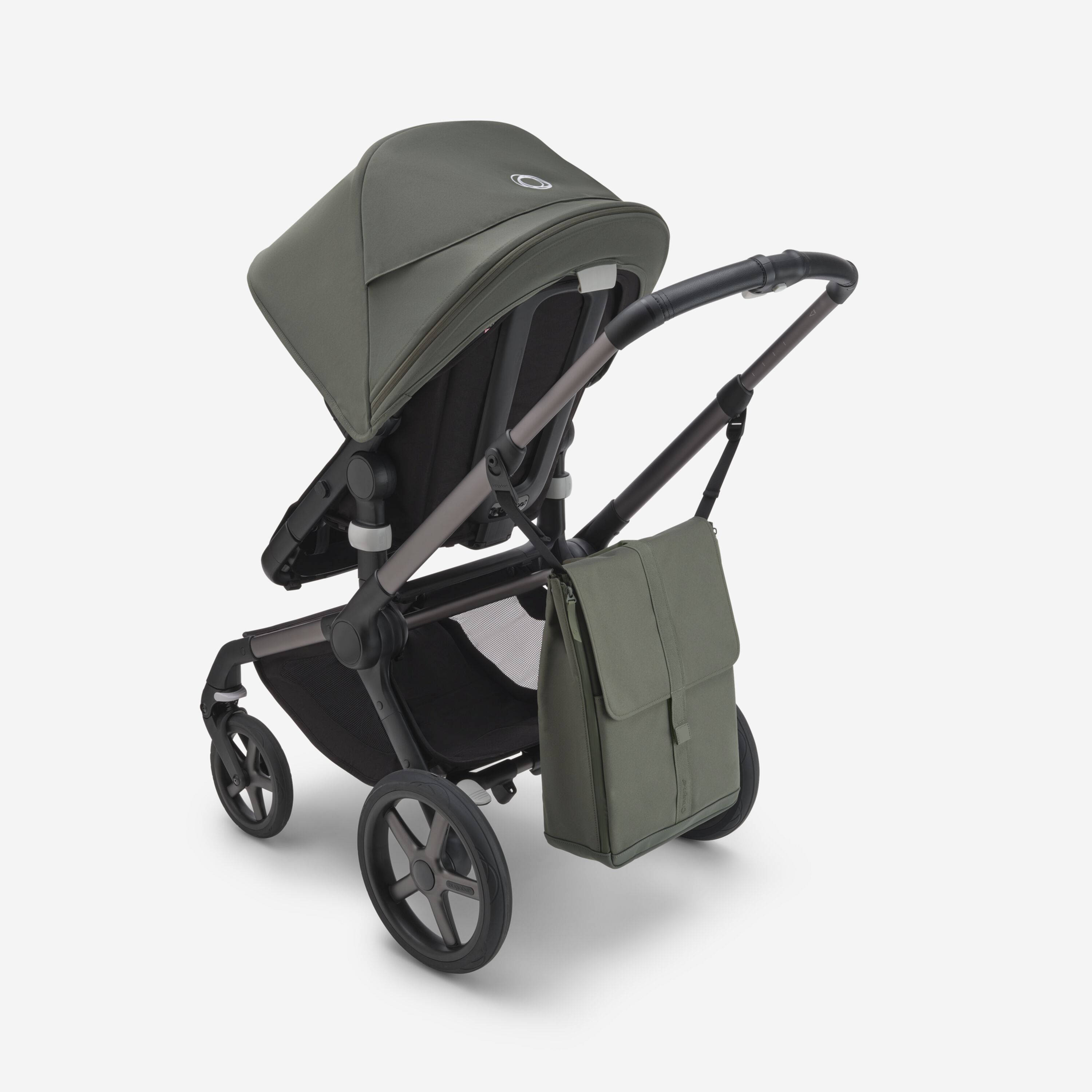 Bugaboo ratu soma ar pārtinamo virsmu Forest green