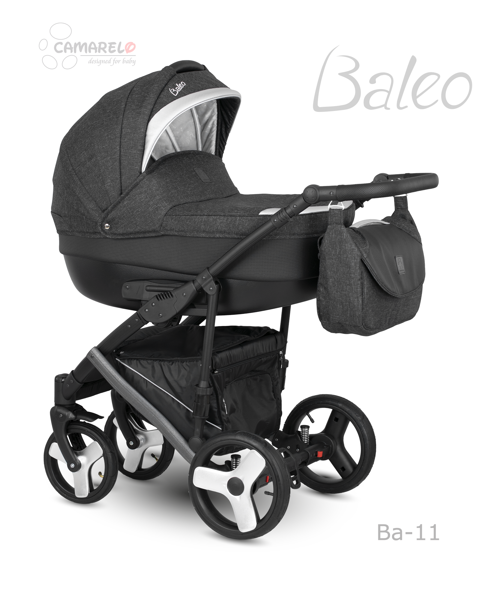 Camarelo Baleo BA-11 Bērnu rati 3in1