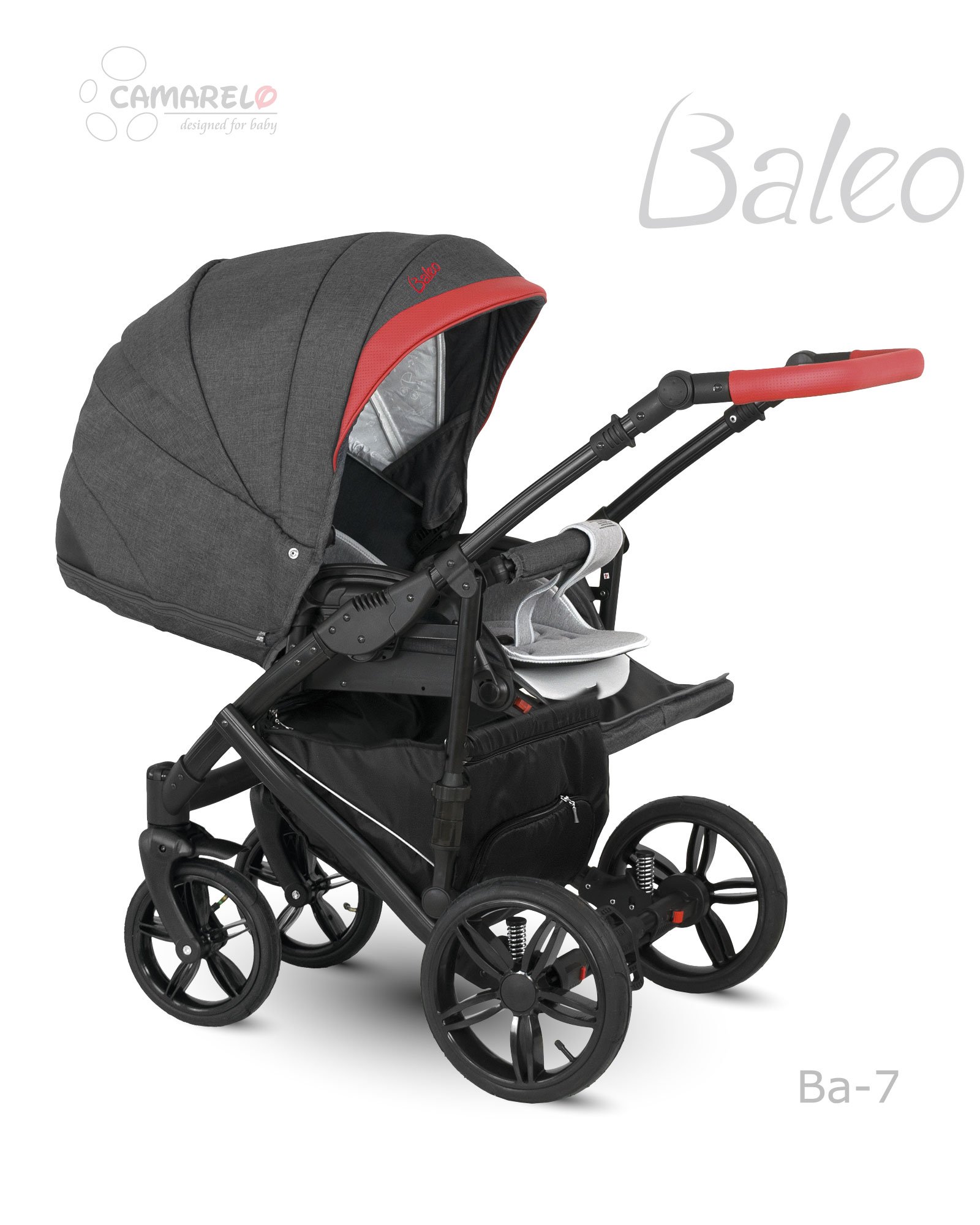 Camarelo Baleo BA-7 Bērnu rati 2in1