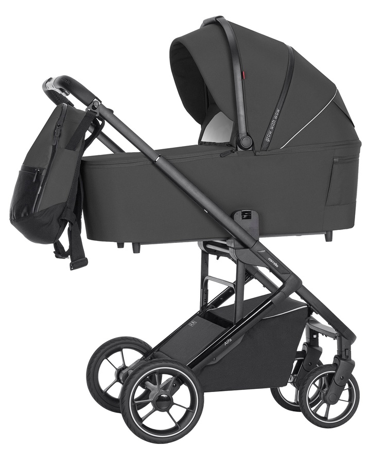 Carrello Alfa 2024 2in1 Graphite Grey Детская коляска