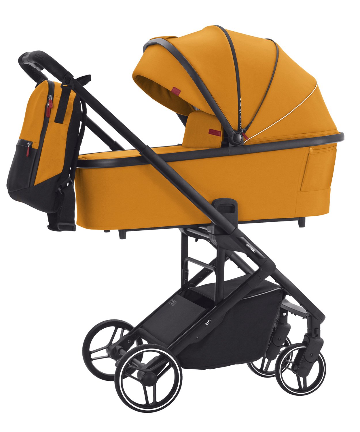 Carrello Alfa 2in1 Sunrise Orange Детская коляска