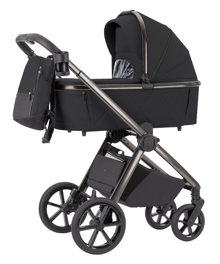 Carrello Omega 2024 2in1 Absolute Black Детская коляска