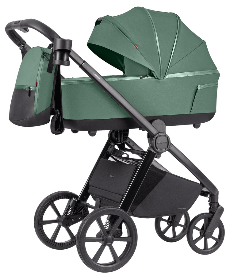 Carrello Omega Plus CRL-6540/1 2024 2in1 Nova Green Bērnu rati