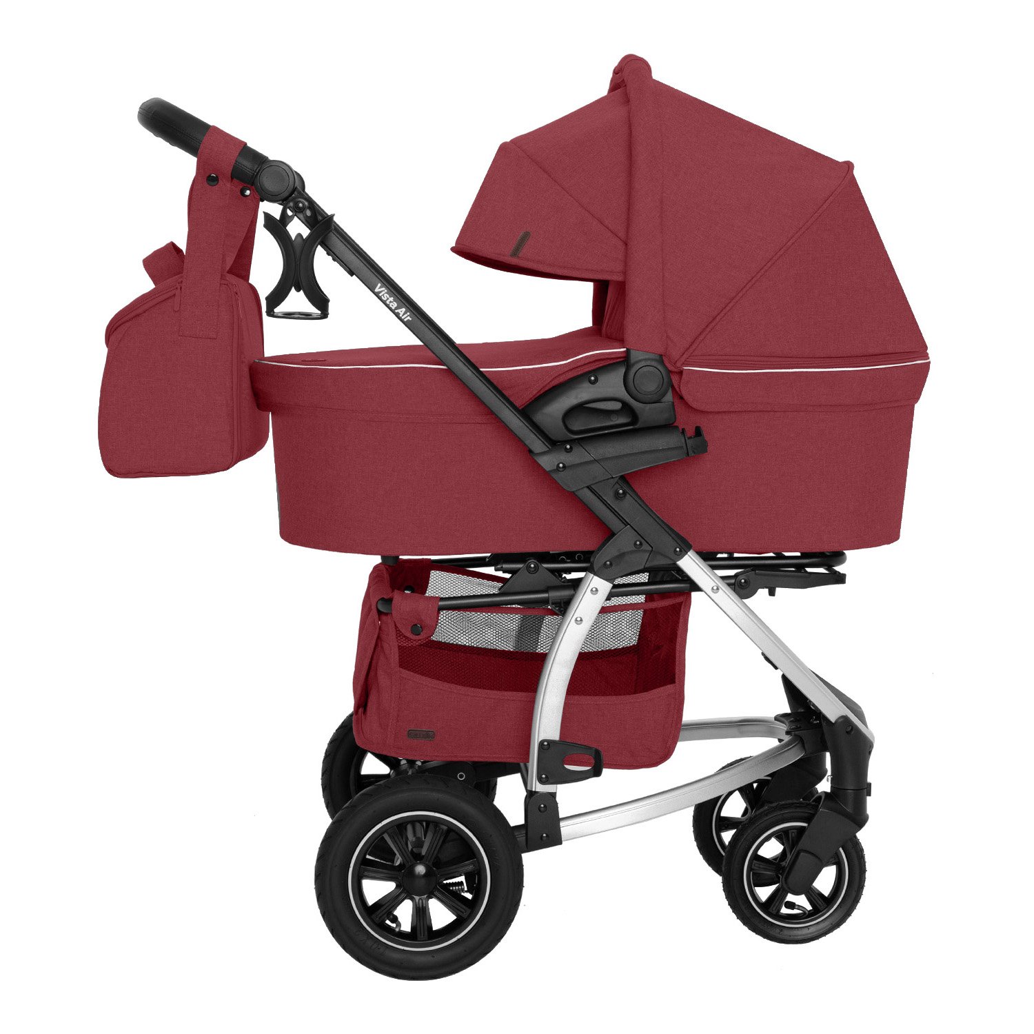 Carrello Vista Air Ruby Red Детская коляска 2 в 1