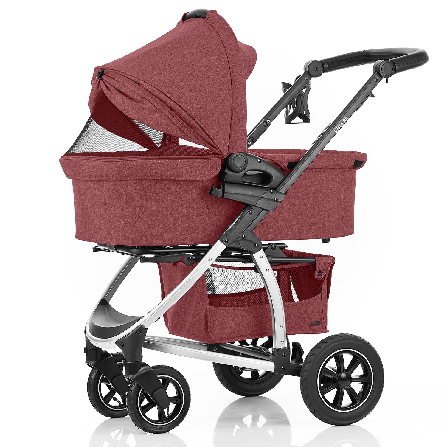 Carrello Vista Air Ruby Red Детская коляска 2 в 1