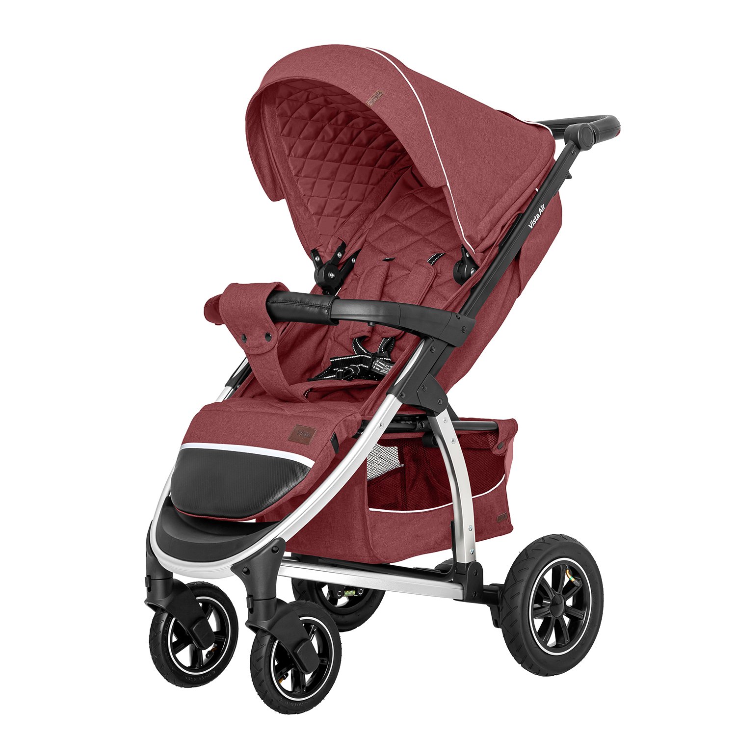 Carrello Vista Air Ruby Red Детская коляска 2 в 1