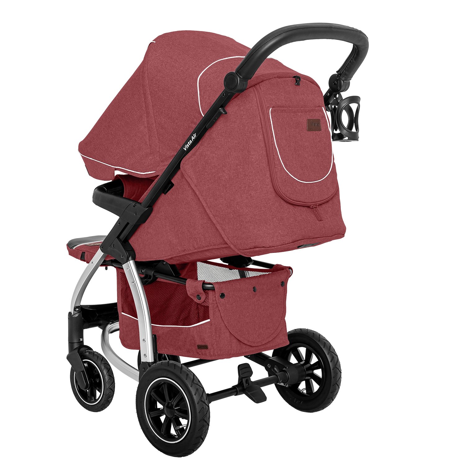 Carrello Vista Air Ruby Red Детская коляска 2 в 1