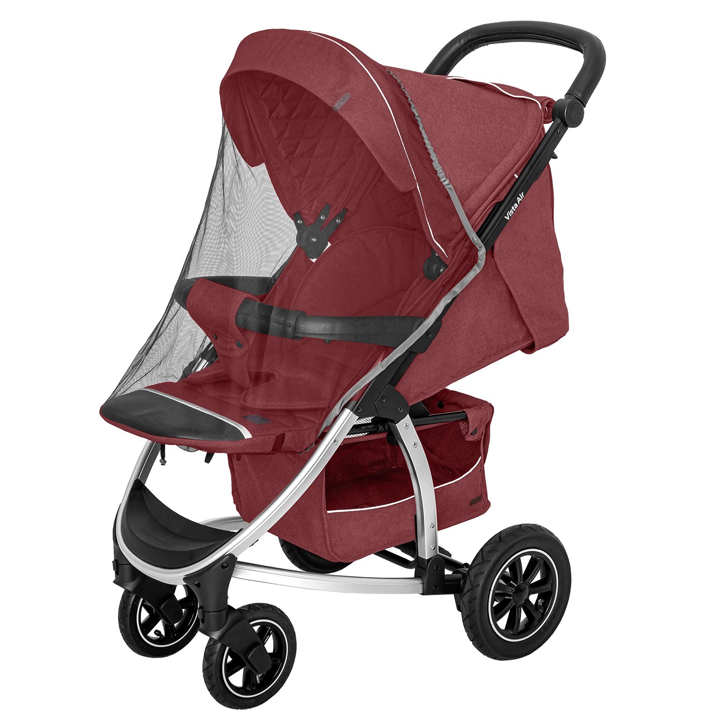 Carrello Vista Air Ruby Red Детская коляска 2 в 1