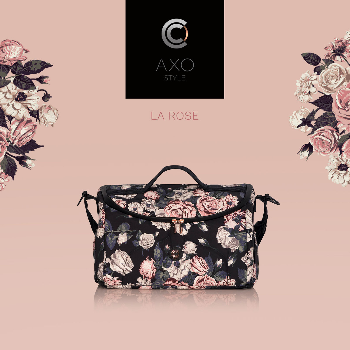 Cavoe Axo Style La rose Cумка для коляски