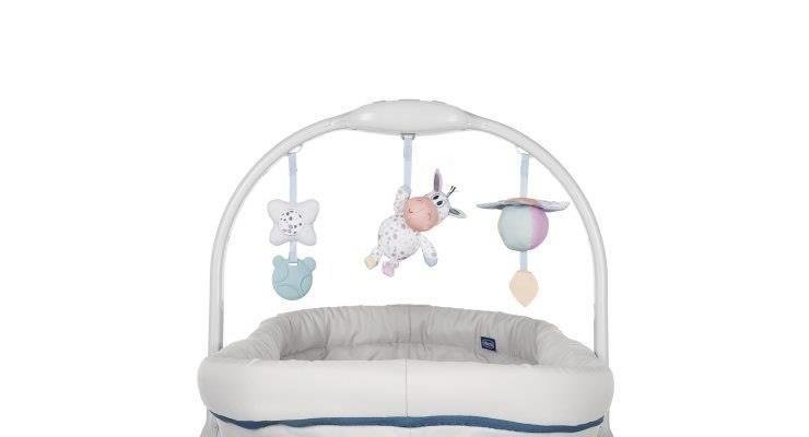 Chicco Baby Hug 4in1 Aquarelle Bērnu šūpuļkrēsliņš-Gulta