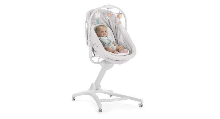 Chicco Baby Hug 4in1 Aquarelle Bērnu šūpuļkrēsliņš-Gulta