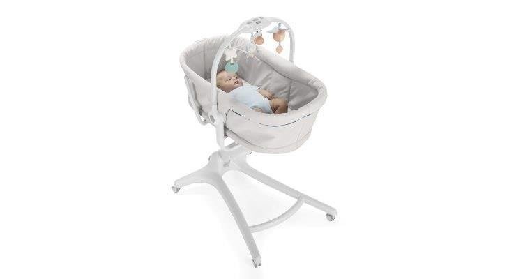 Chicco Baby Hug 4in1 Aquarelle Bērnu šūpuļkrēsliņš-Gulta