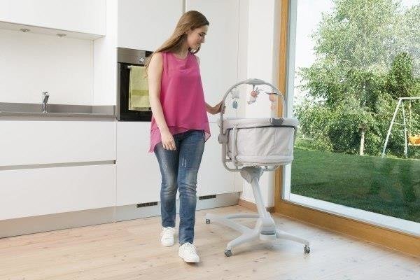 Chicco Baby Hug 4in1 Aquarelle Bērnu šūpuļkrēsliņš-Gulta