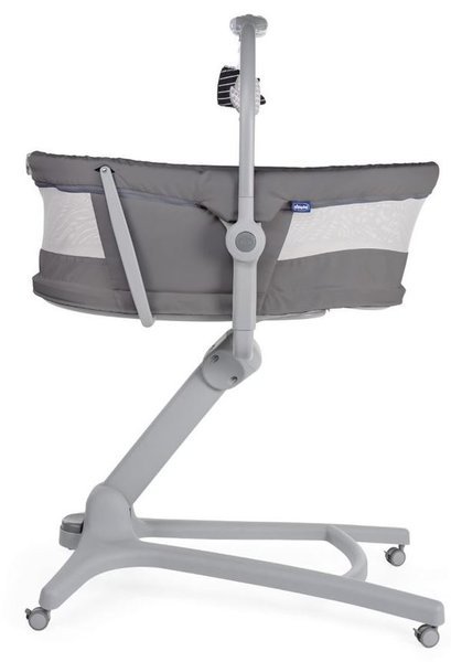 Chicco Baby Hug Air 4in1 Dark Grey Bērnu šūpuļkrēsliņš-Gulta