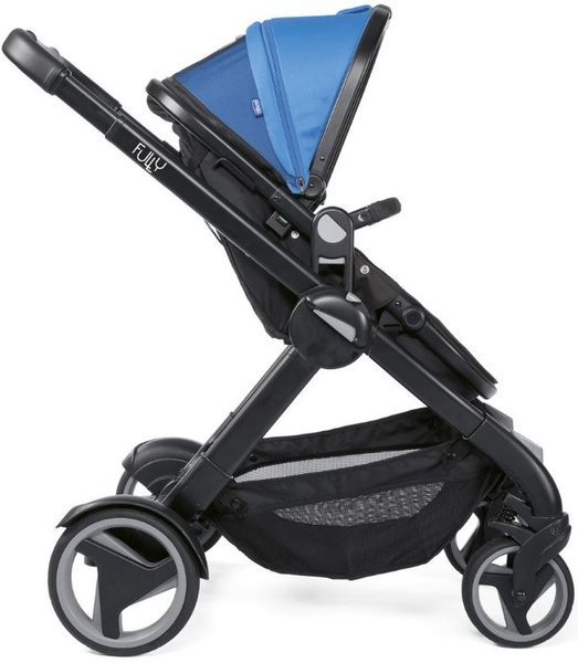 Chicco Fully Power Blue Детская коляска-трансформер 2 в 1