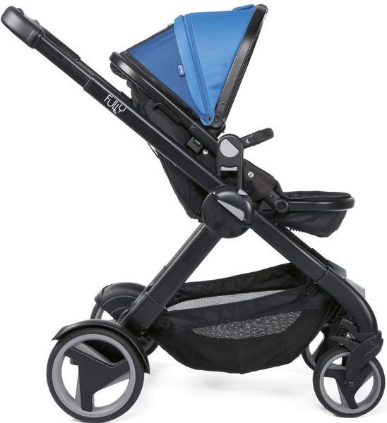 Chicco Fully Power Blue Детская коляска-трансформер 2 в 1