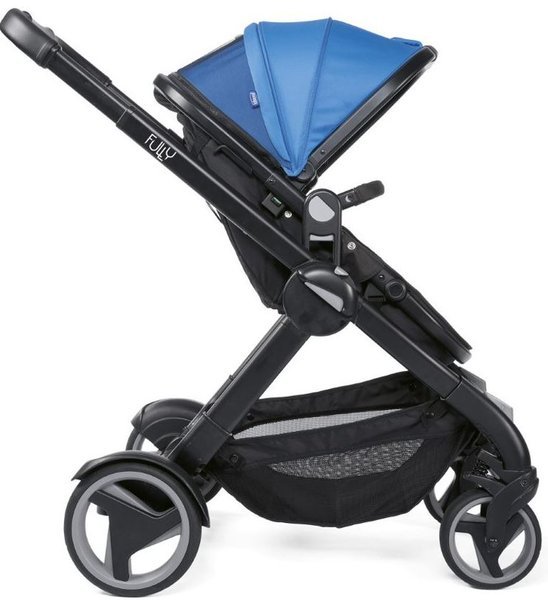 Chicco Fully Power Blue Детская коляска-трансформер 2 в 1