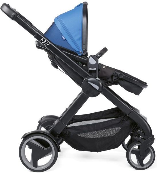 Chicco Fully Power Blue Детская коляска-трансформер 2 в 1