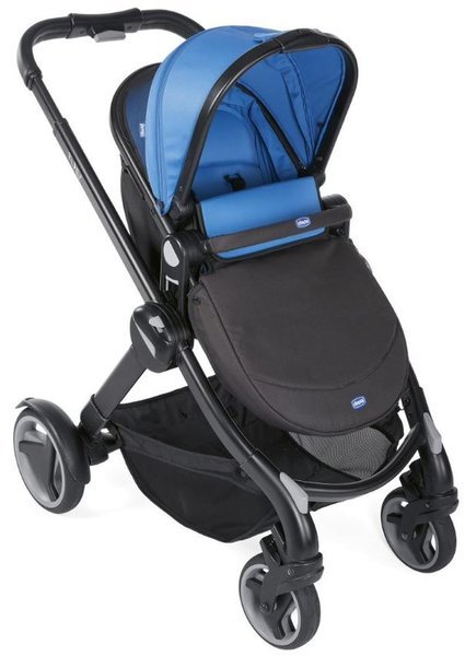 Chicco Fully Power Blue Детская коляска-трансформер 2 в 1