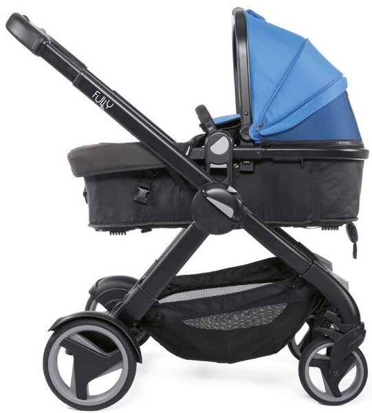 Chicco Fully Power Blue Детская коляска-трансформер 2 в 1