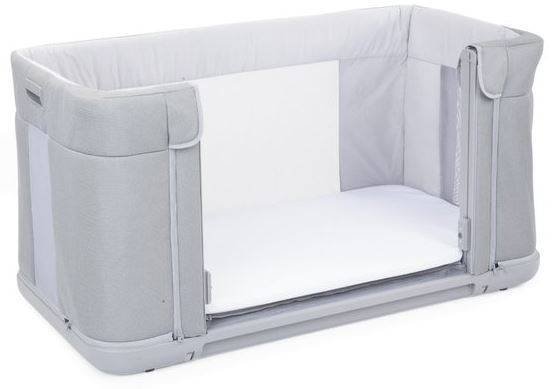 Chicco Next2Me Forever Cool Grey Bērnu gulta-tranformeris 3in1