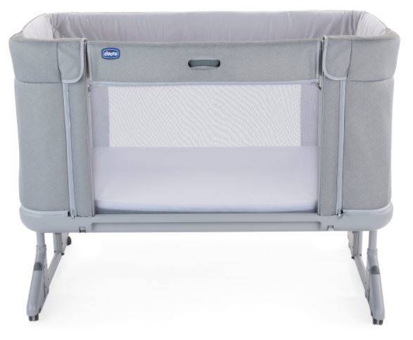 Chicco Next2Me Forever Cool Grey Bērnu gulta-tranformeris 3in1