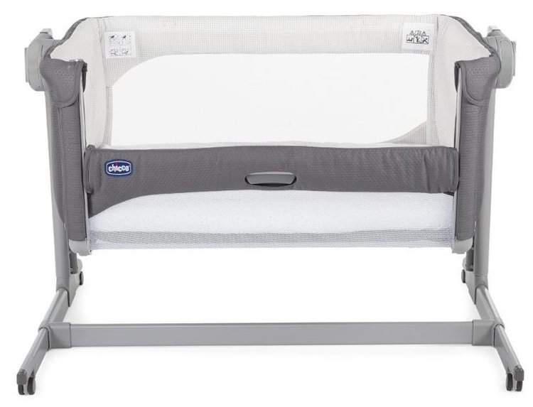 Chicco Next2Me Magic New Moon Grey Детская Кроватка-колыбель