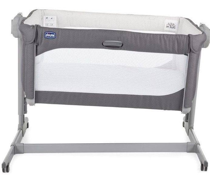 Chicco Next2Me Magic New Moon Grey Детская Кроватка-колыбель