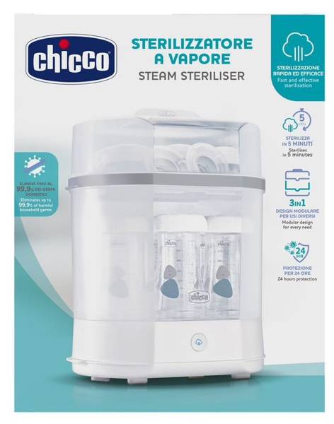 Стерилизатор электрический Паровой 3в1 Chicco