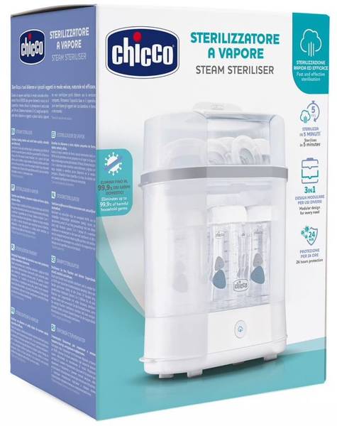 Стерилизатор электрический Паровой 3в1 Chicco