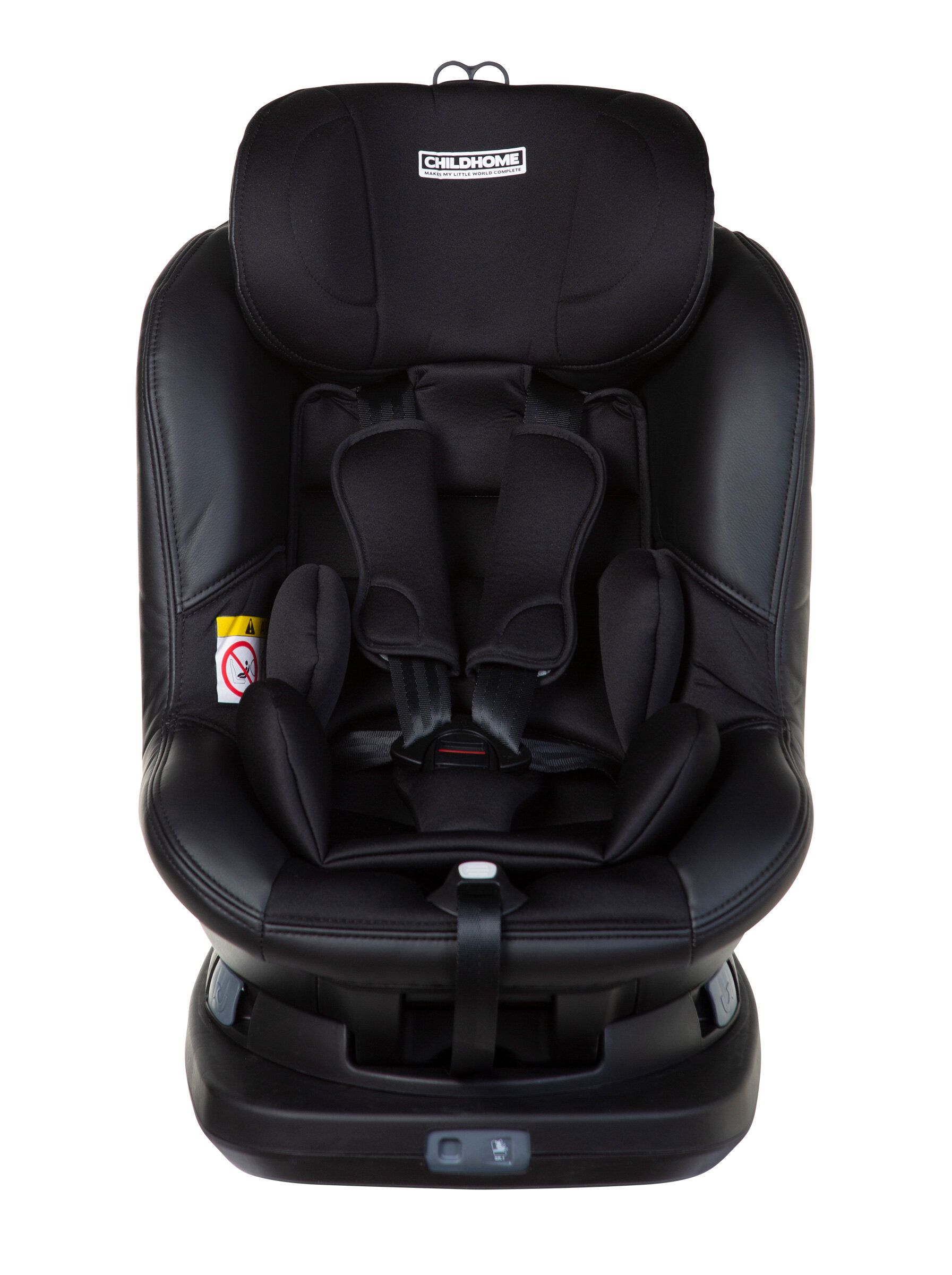 Childhome Isomax 360 Black Leather Детское автокресло 9-18 кг