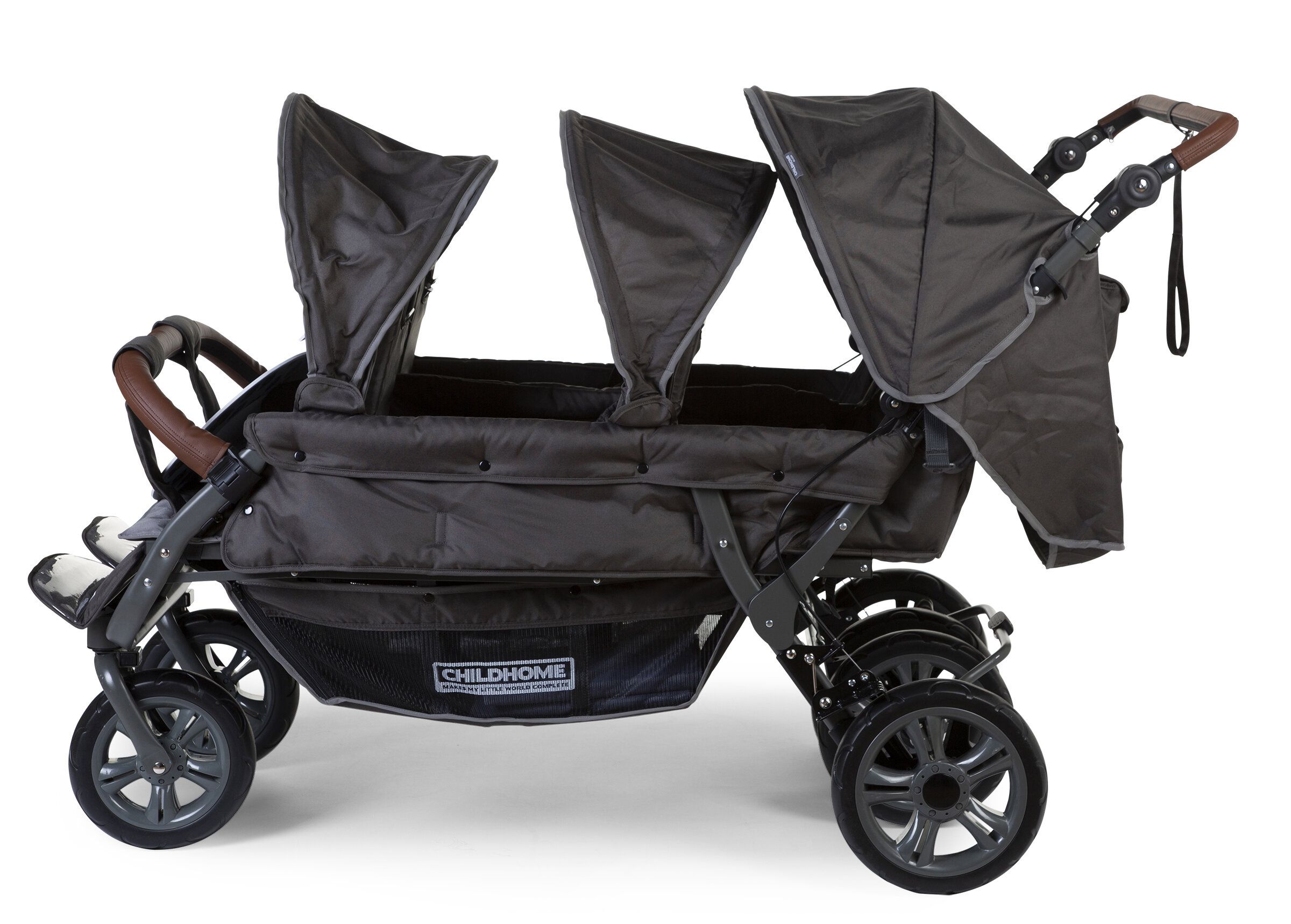 Childhome Sixseater Autobrake Anthracite Детская коляска Шестиместная