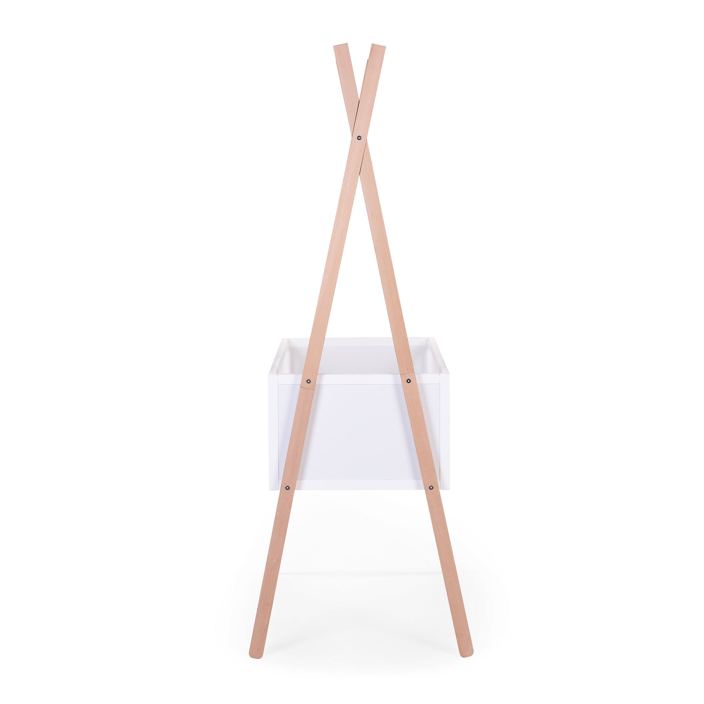 Childhome TIPI White Natural Детская Kолыбель 50x90 + Вешалка 2в1