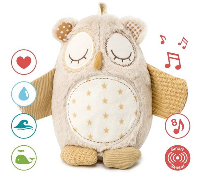 Cloud B Love Light Nighty Night Owl Мягкая игрушка с мелодиями для сна