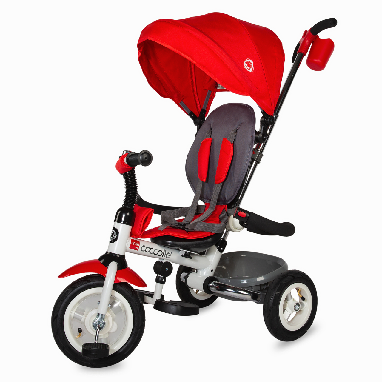 Coccolle Urbio Air red Детский трехколесный велосипед