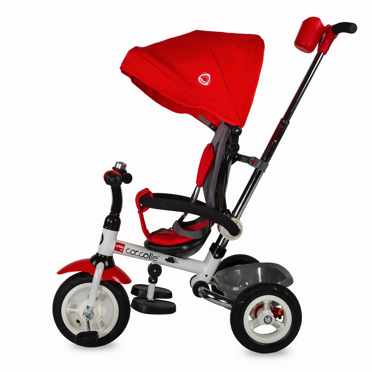 Coccolle Urbio Air red Детский трехколесный велосипед