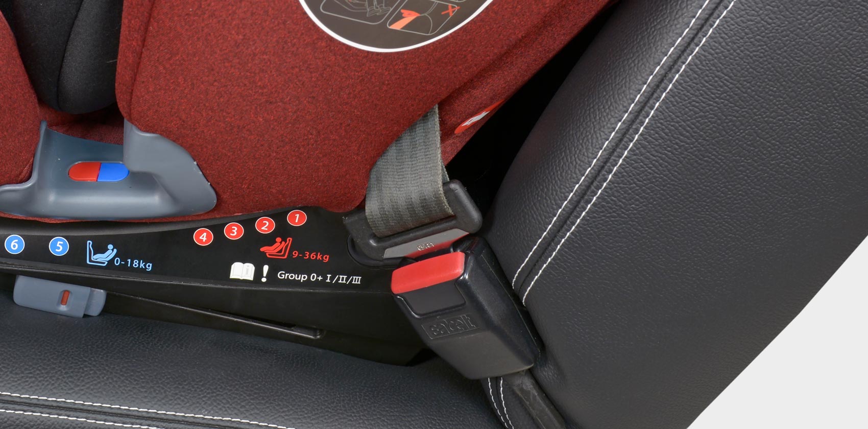 Coletto Cascade Isofix Red Детское автокресло0-36 кг