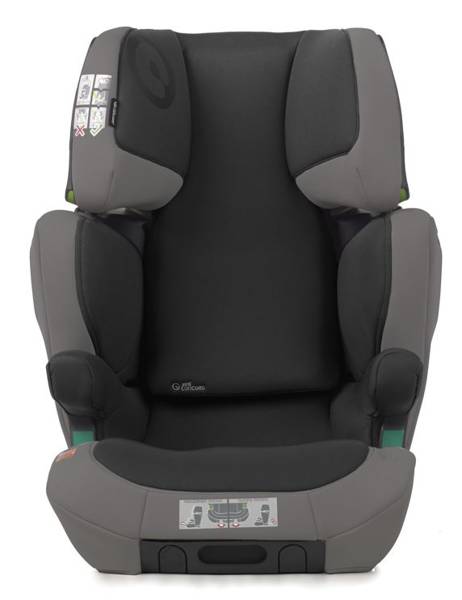 Concord Transformer IPlus Soft Black Bērnu autosēdeklis 15-36 kg