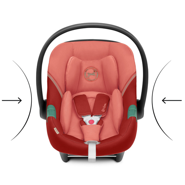 Cybex Aton S2 i-Size Hibiscus Red Bērnu autosēdeklis 0-13 kg