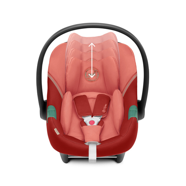 Cybex Aton S2 i-Size Hibiscus Red Bērnu autosēdeklis 0-13 kg