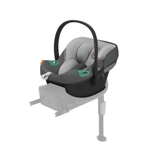 Cybex Aton S2 i-Size Lava Grey Bērnu autosēdeklis 0-13 kg