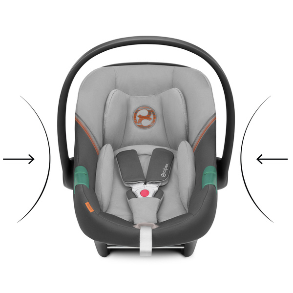 Cybex Aton S2 i-Size Lava Grey Bērnu autosēdeklis 0-13 kg