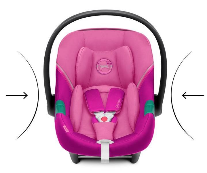 Cybex Aton S2 i-Size Magnolia pink Bērnu autosēdeklis 0-13 kg