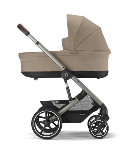 Cybex Balios S Lux Almond Beige Bērnu rati 2in1