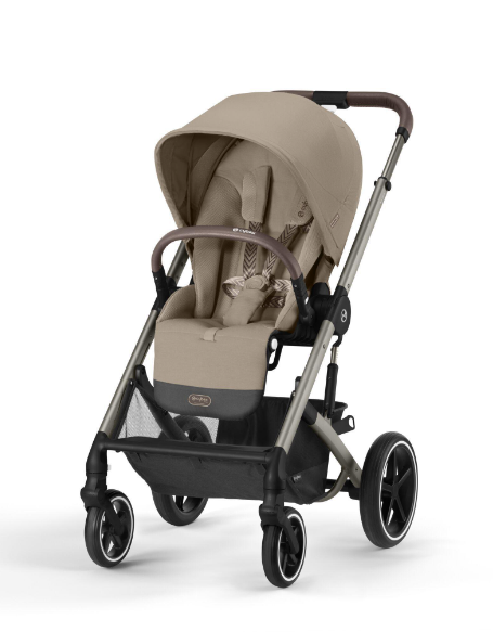 Cybex Balios S Lux Almond Beige Bērnu rati 2in1