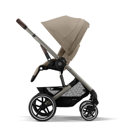 Cybex Balios S Lux Almond Beige Bērnu rati 2in1