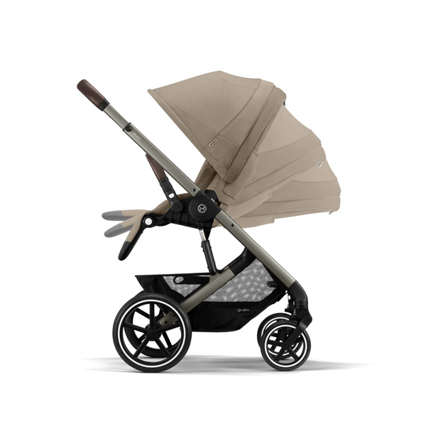 Cybex Balios S Lux Almond Beige Pastaigu rati